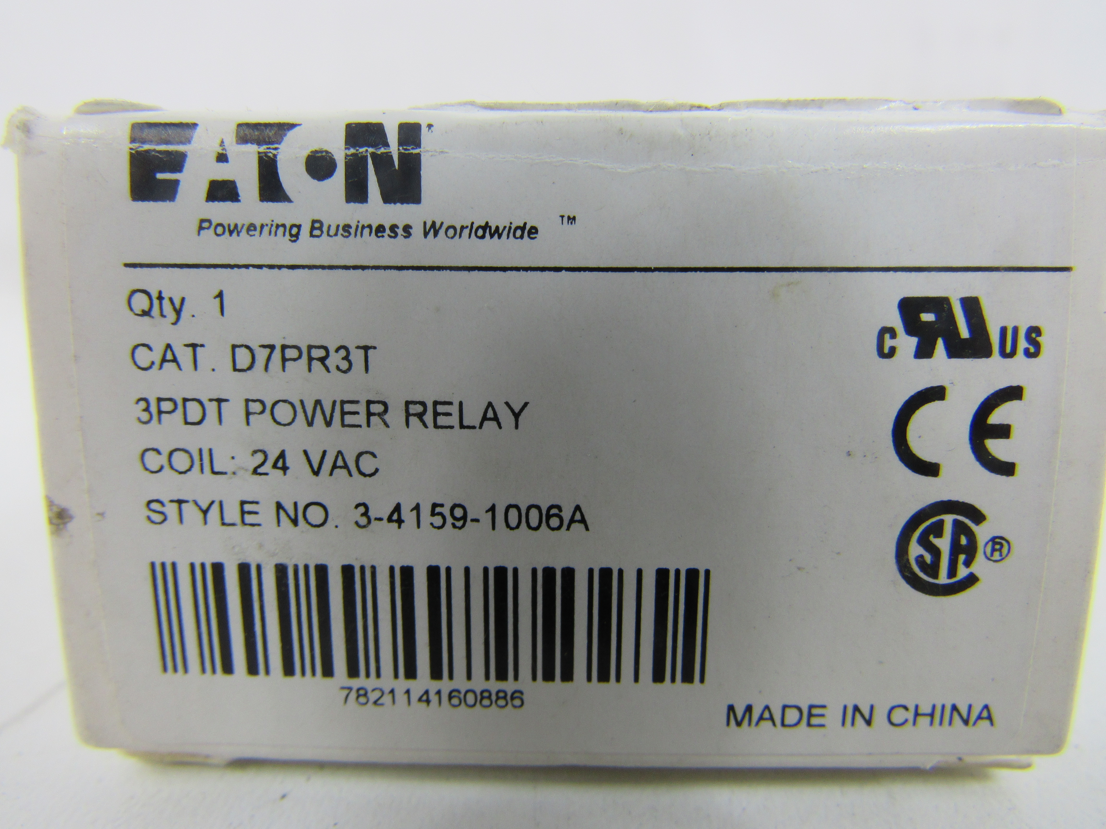 Eaton D7PR3T Relays