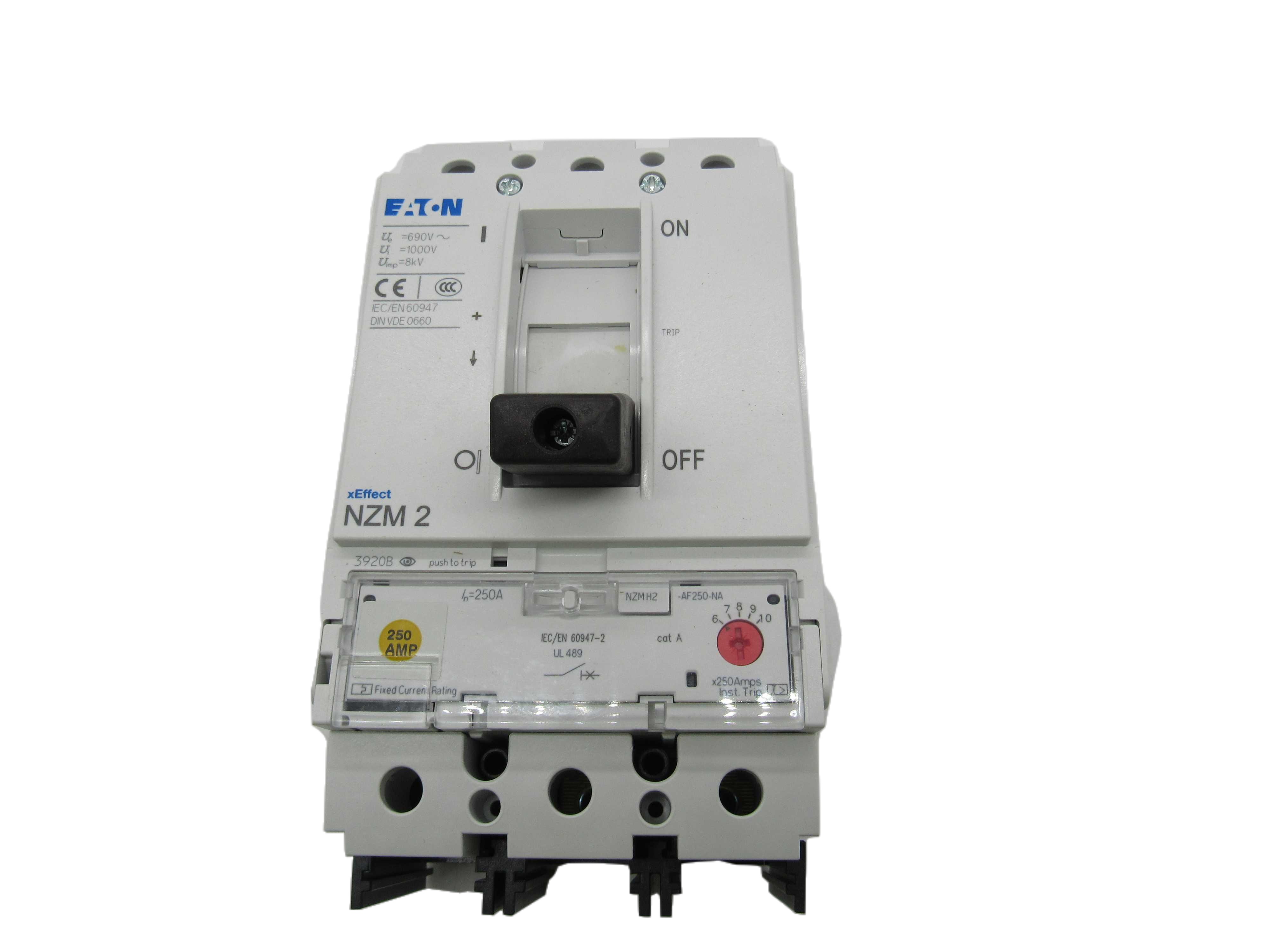 Eaton NZMH2-AF250-NA Molded Case Breakers (MCCBs)