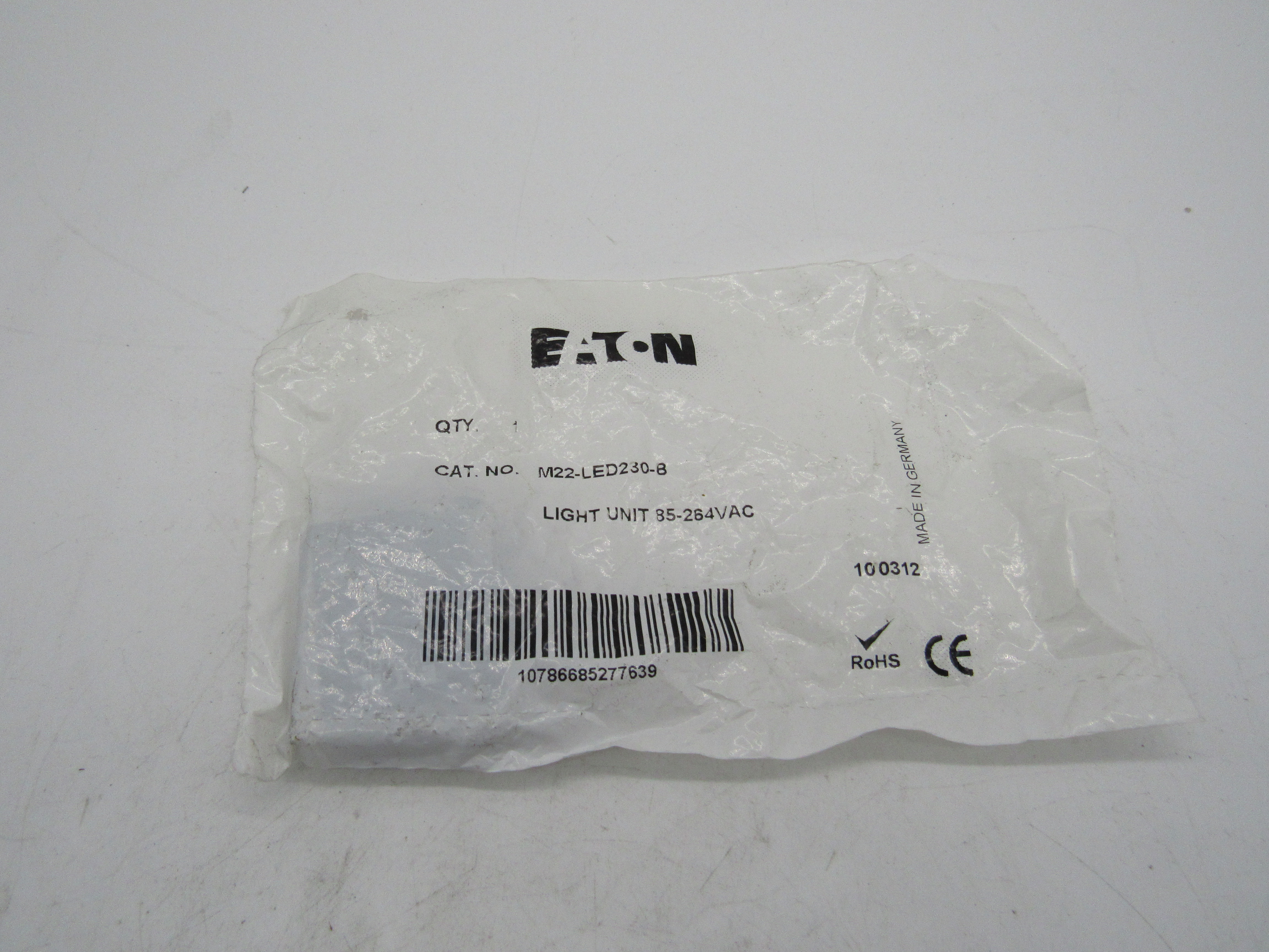 Eaton M22-LED230-B Pushbutton/Pilot Light/Selector Switch Accy