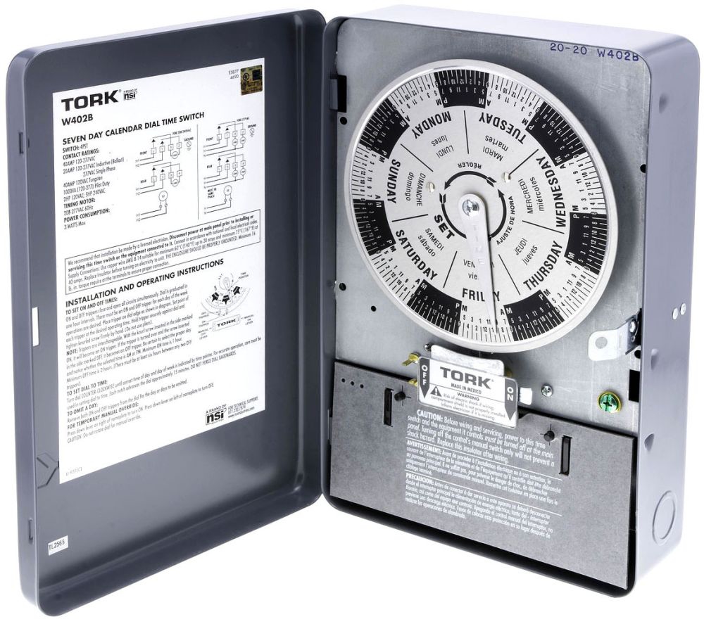 Tork W402B Timers and Time Switches