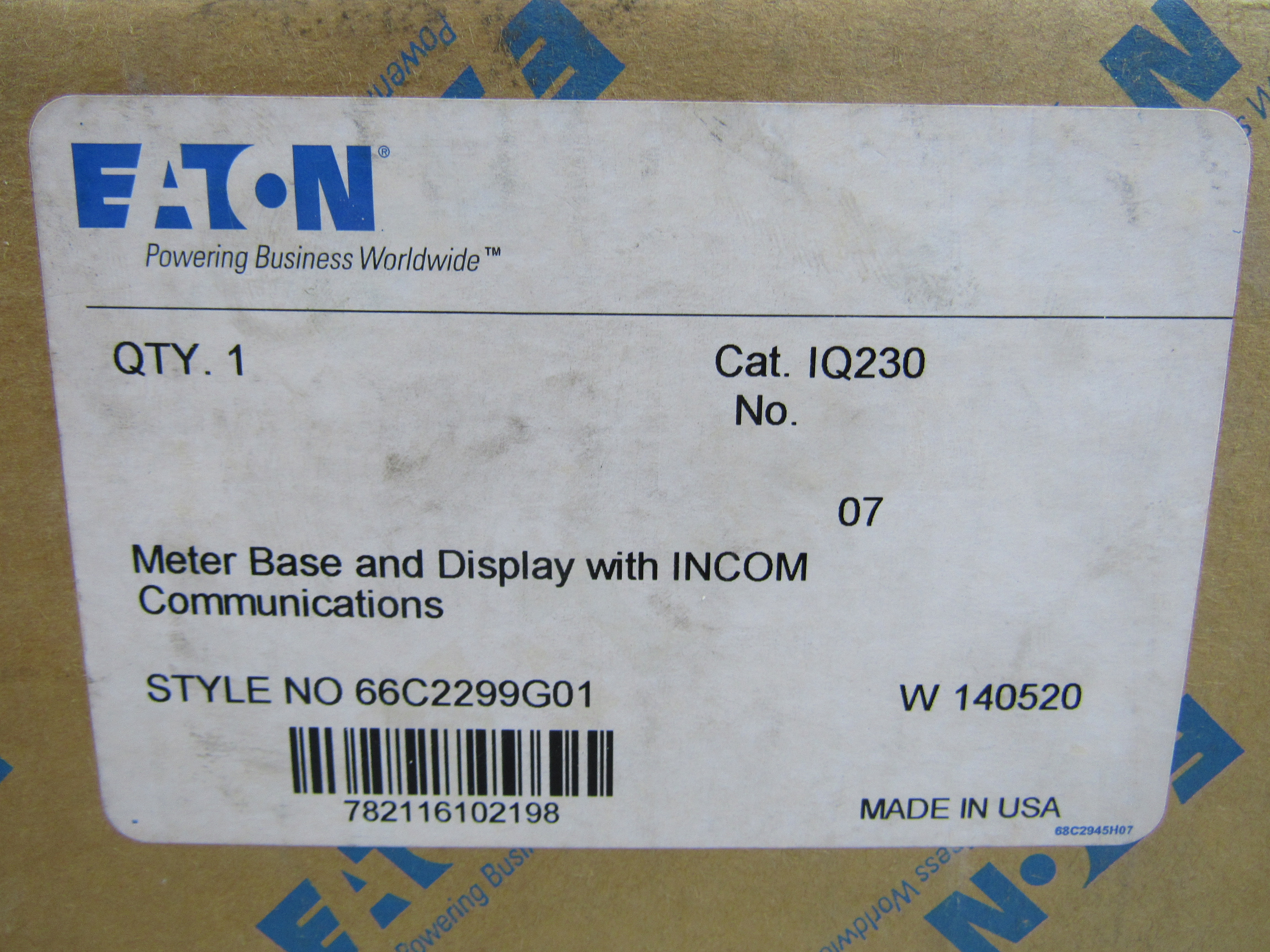 Eaton IQ230 Metering Device