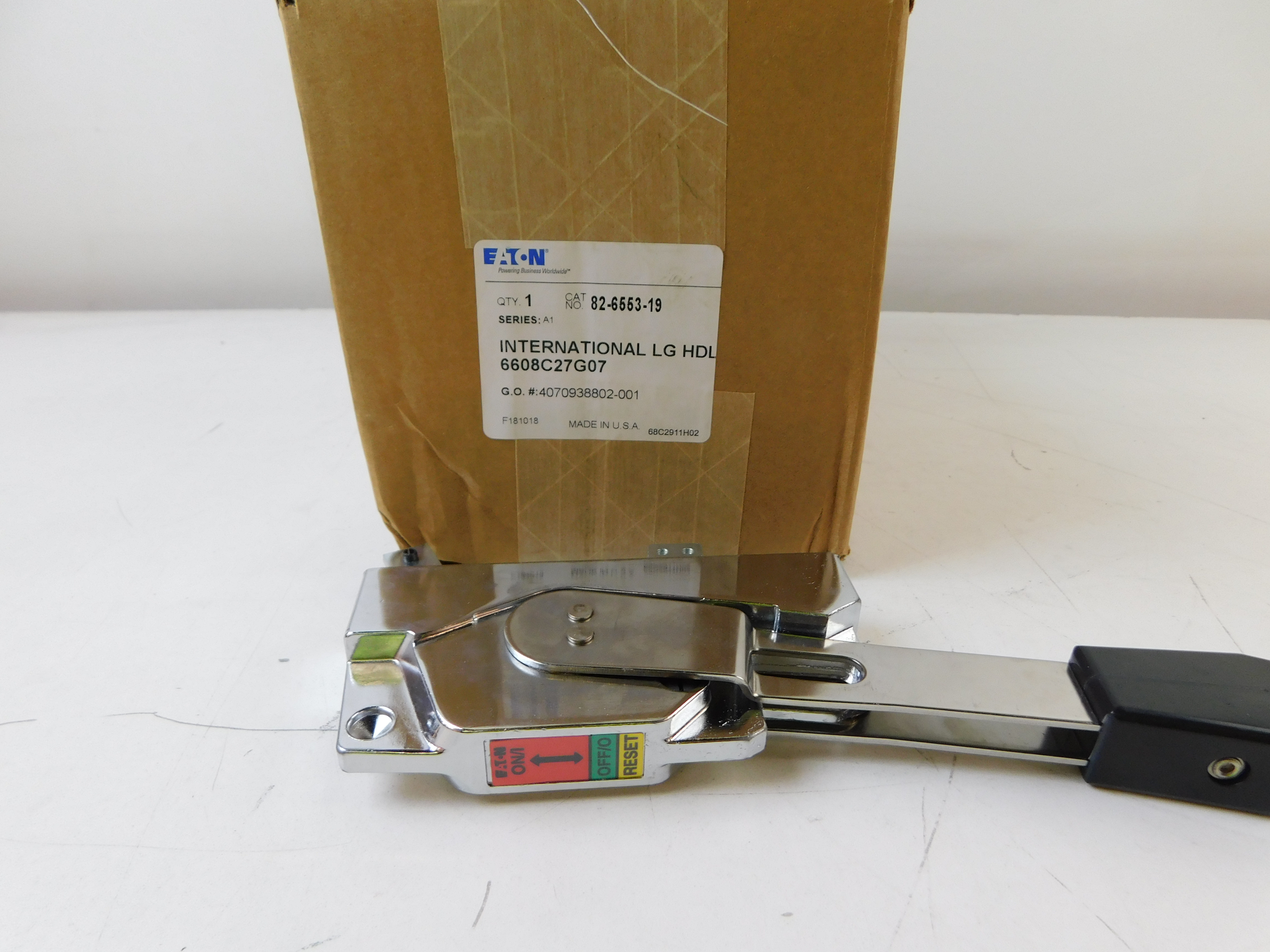 Eaton 82-6553-19 Meter and Meter Socket Accessories Handle On/Off/Reset Eaton 82-6553-19 Meter and Meter Socket Accessories Handle On/Off/Reset