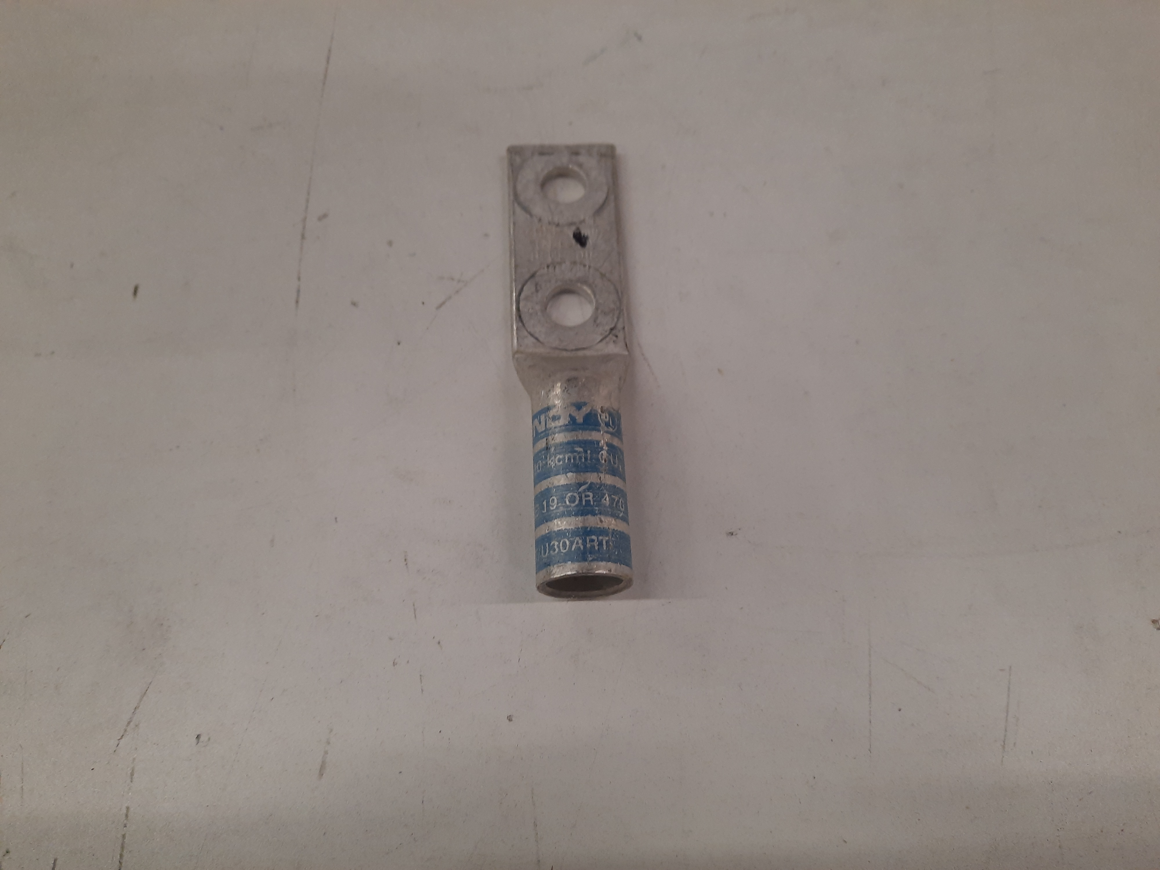 Burndy YA322N Compression Cable Lug (Used)