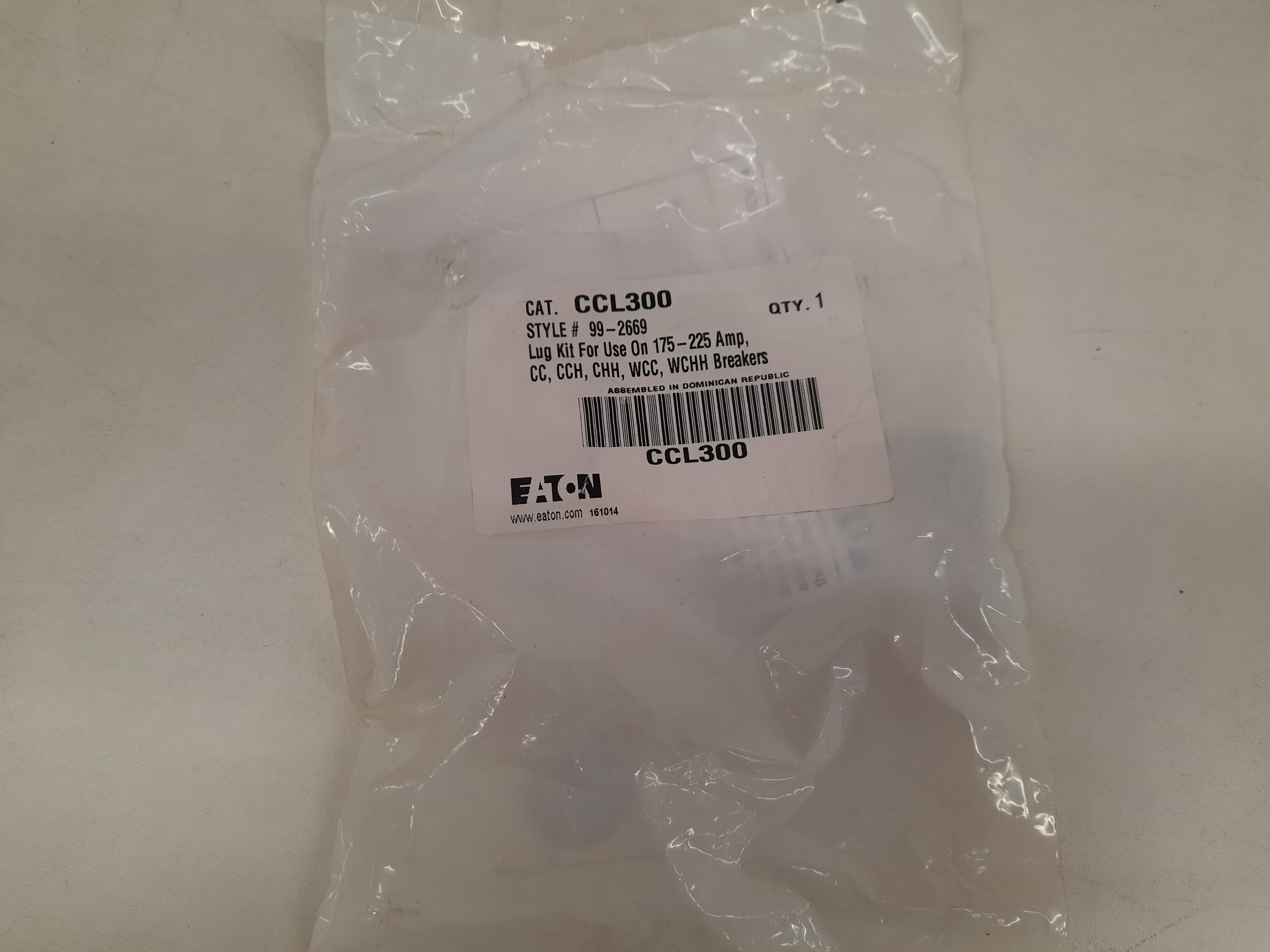 Eaton CCL300 Circuit Breaker Terminal Kit