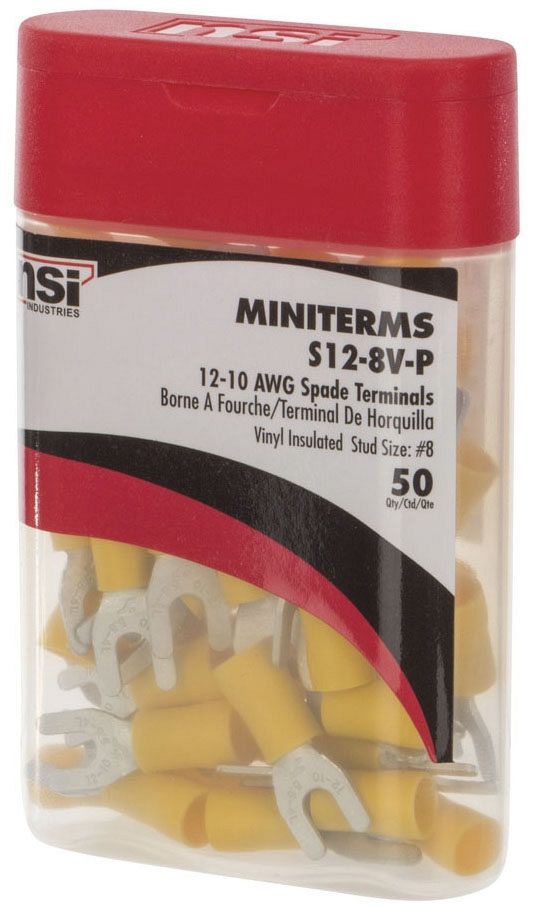 NSi Industries S12-8V-P Spade Terminal