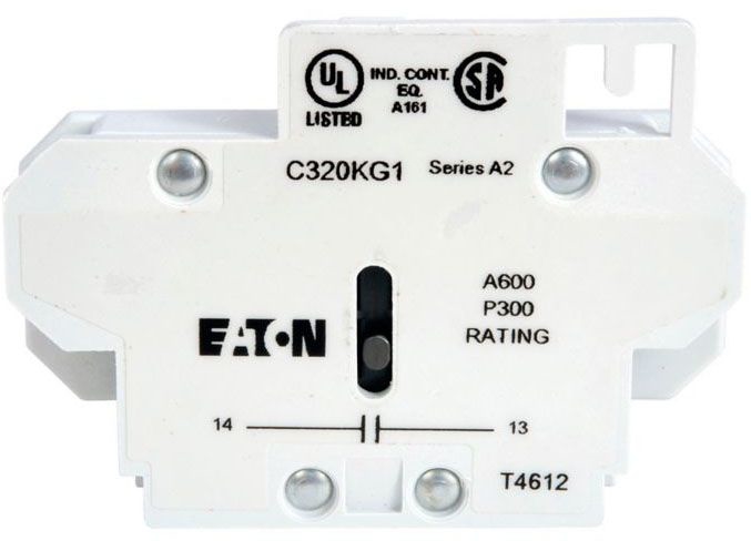 Eaton C320KG13 Contactor Auxiliary Contact (Repackaged)