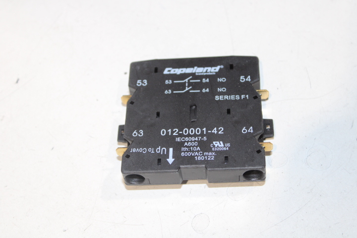 Copeland 912-0001-42 Auxiliary Contact Copeland 912-0001-42 Auxiliary Contact
