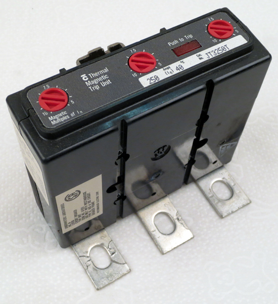 Eaton XJM3250 Trip Units (Damaged, For Parts or Repair)