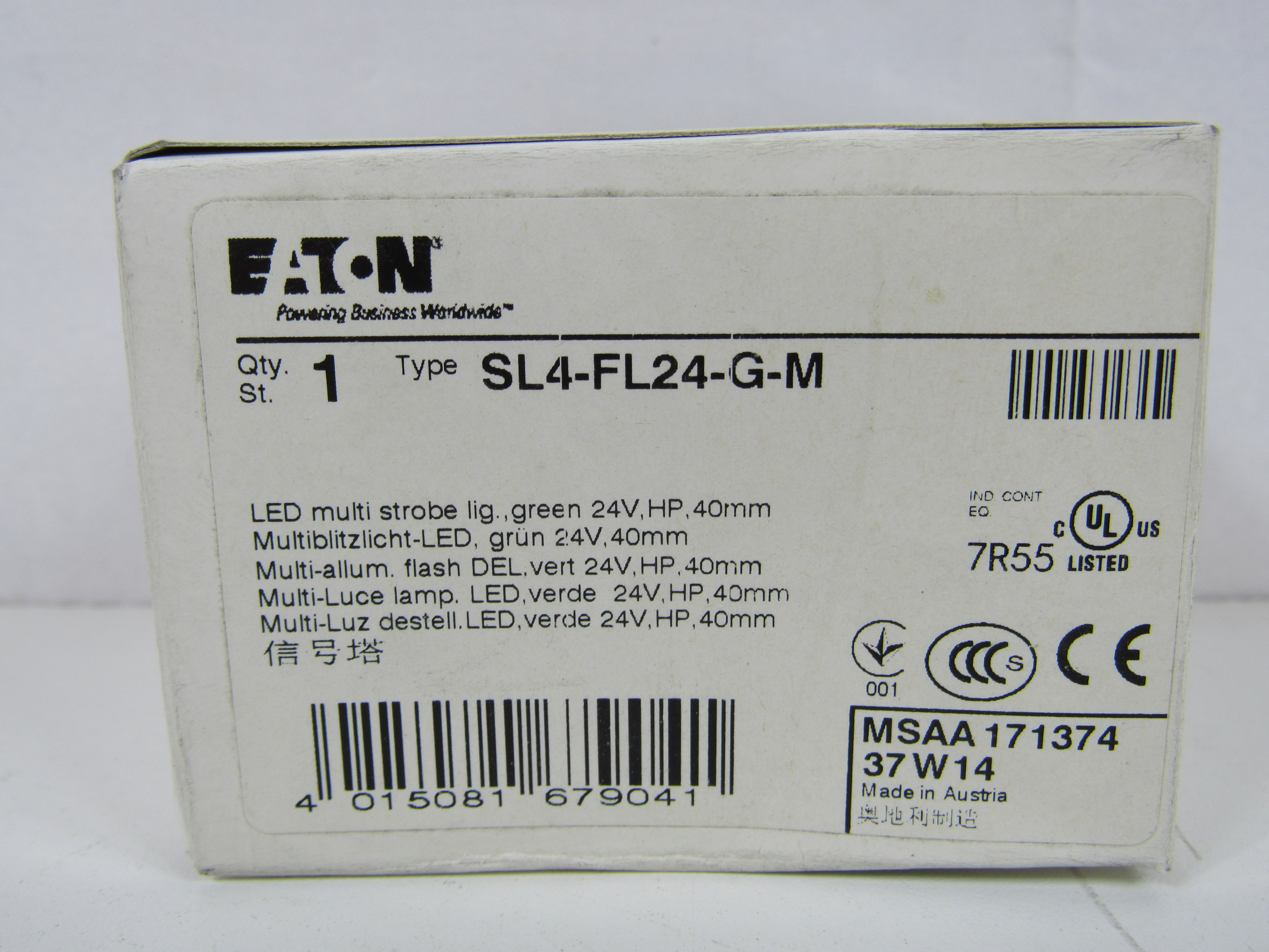 Eaton SL4-FL24-G-M Stack Light Module