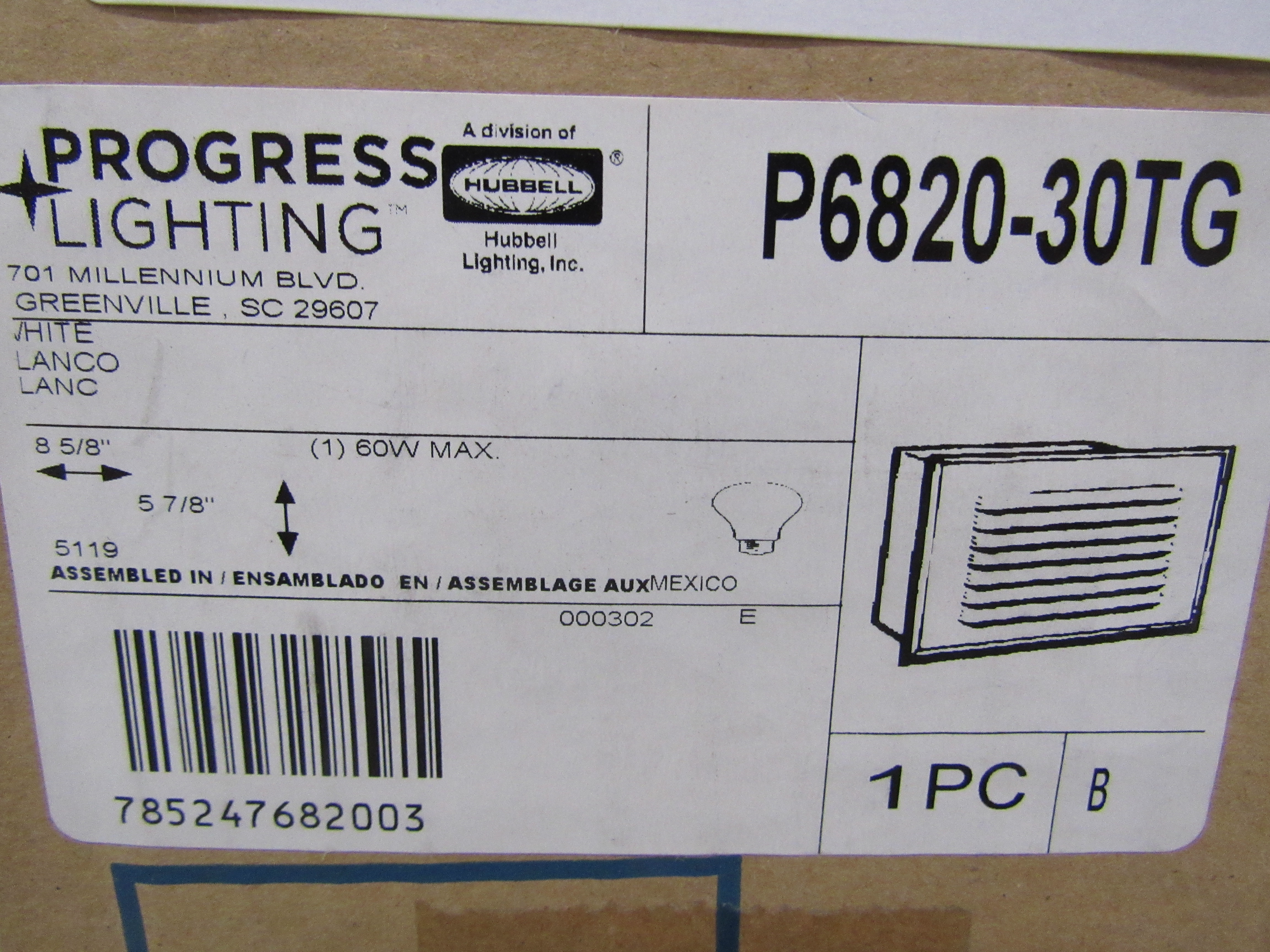 Progress Lighting P6820-30TG Step Light
