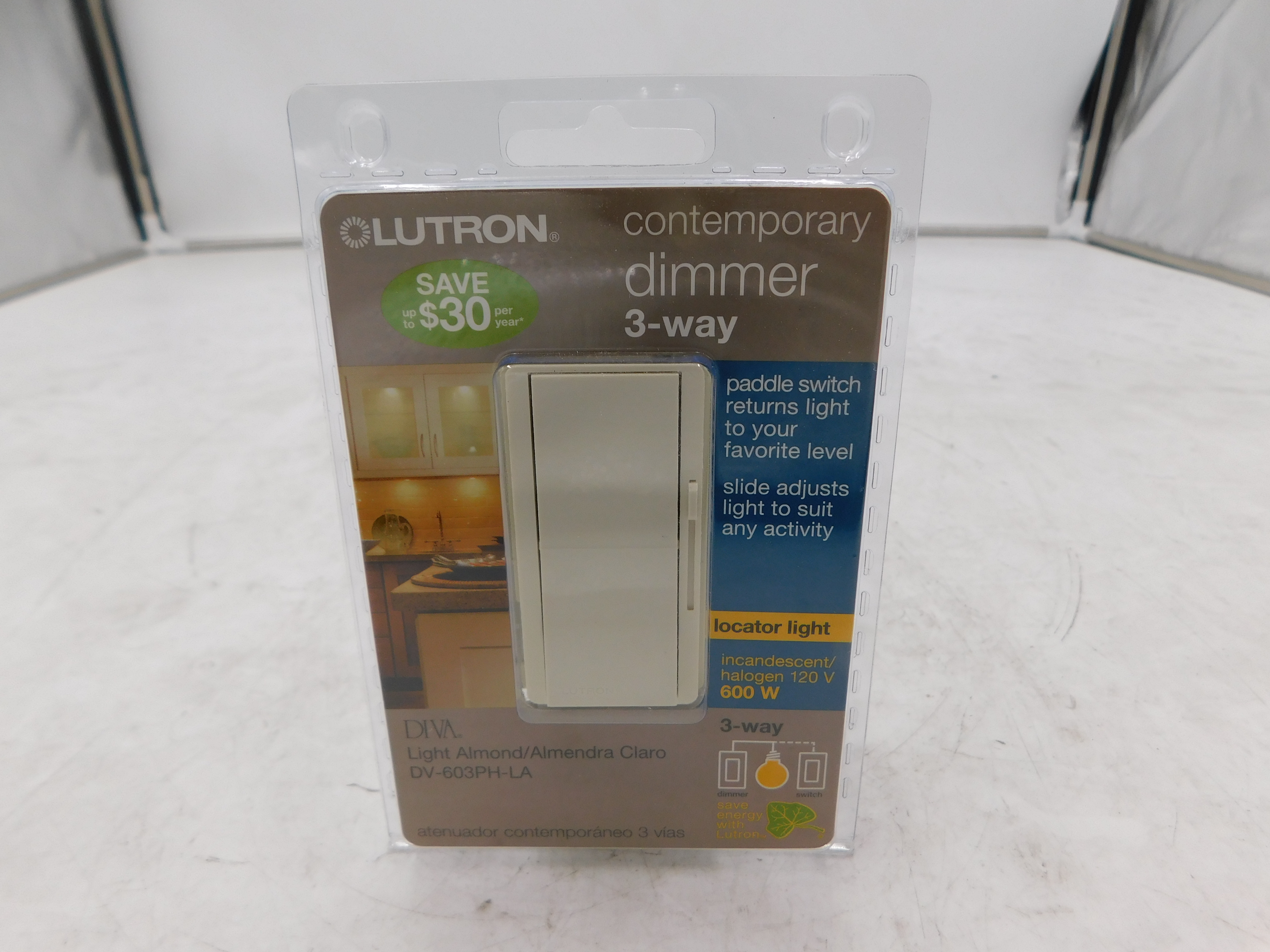 Lutron Electronics DV-603PH-LA Wall Dimmer