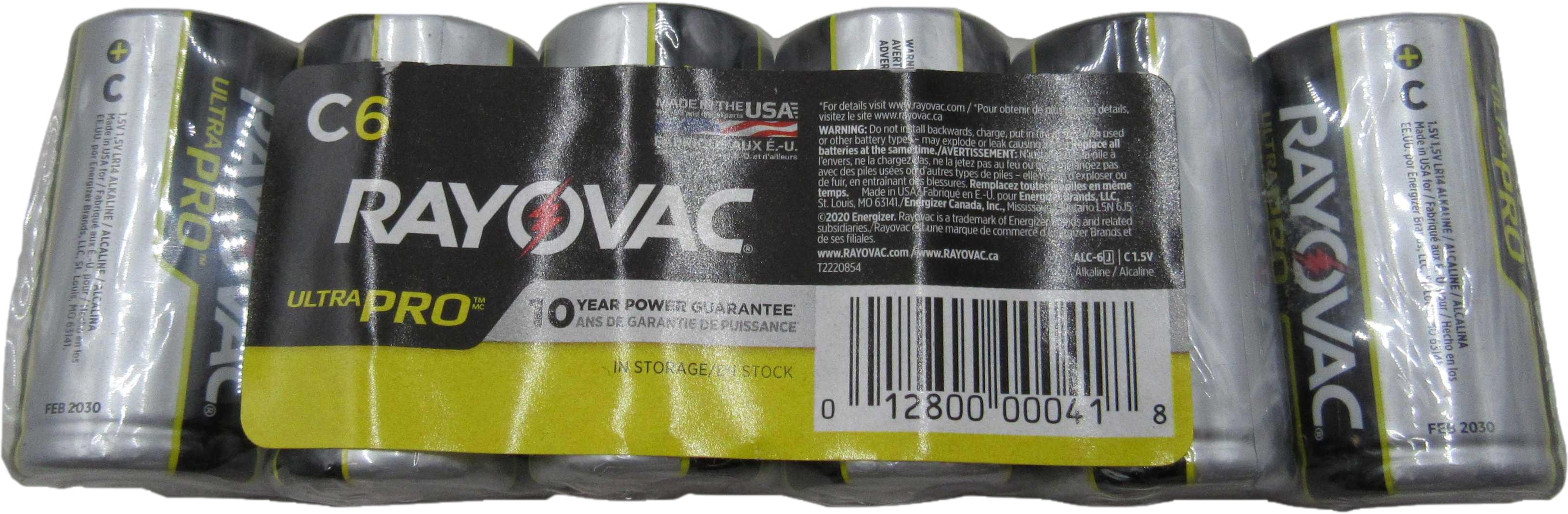 Rayovac ALC-6J Industrial Battery