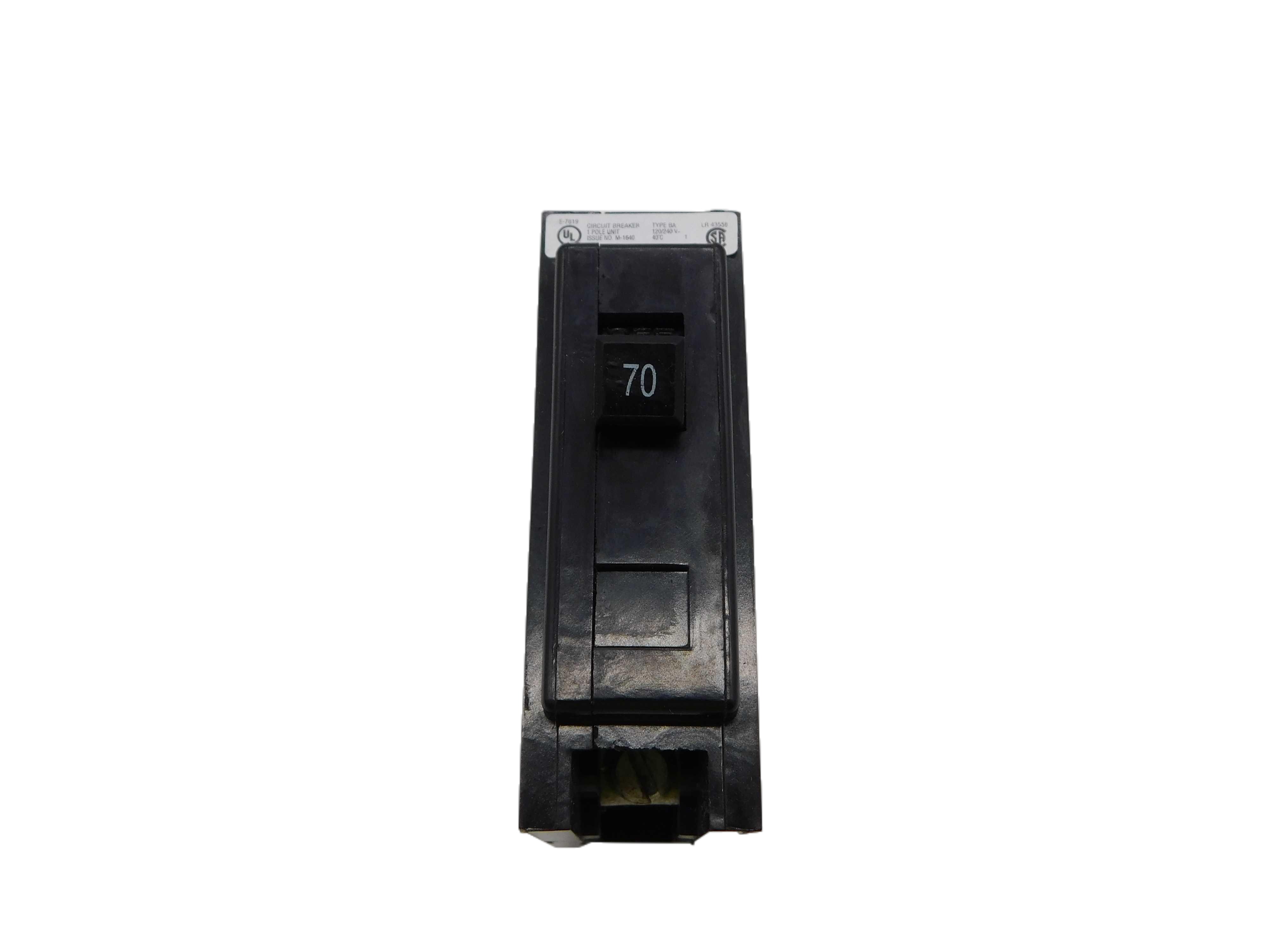 Eaton BAB1070 Circuit Breaker (Used)