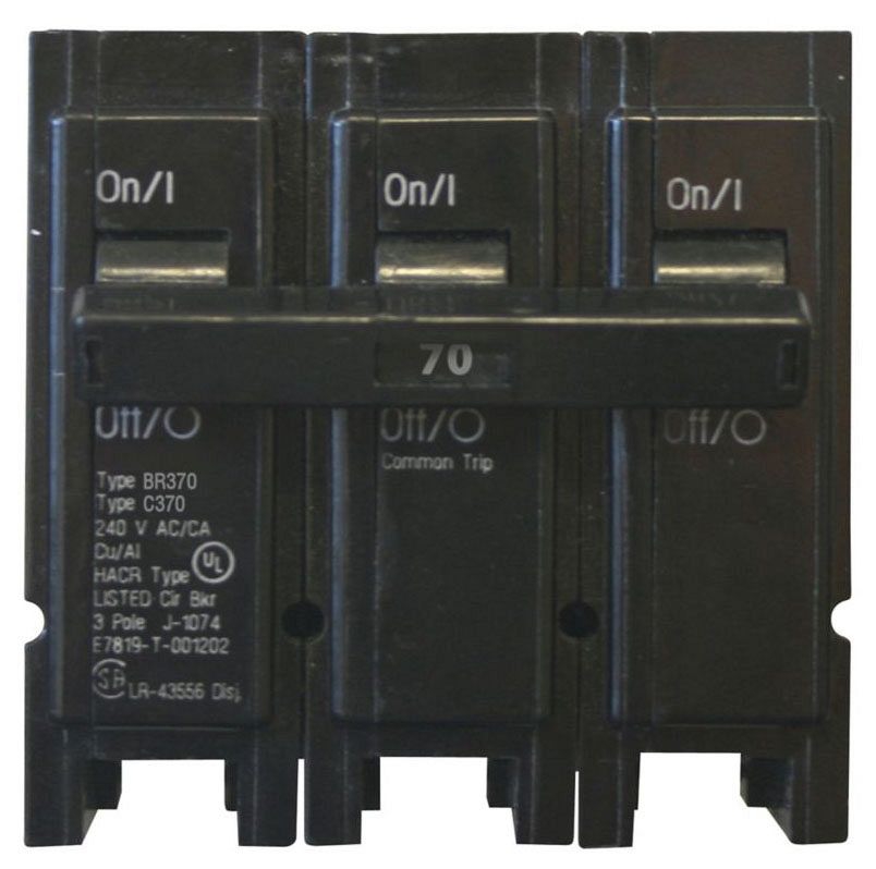 Cutler-Hammer BR370 Miniature Circuit Breakers MCBs