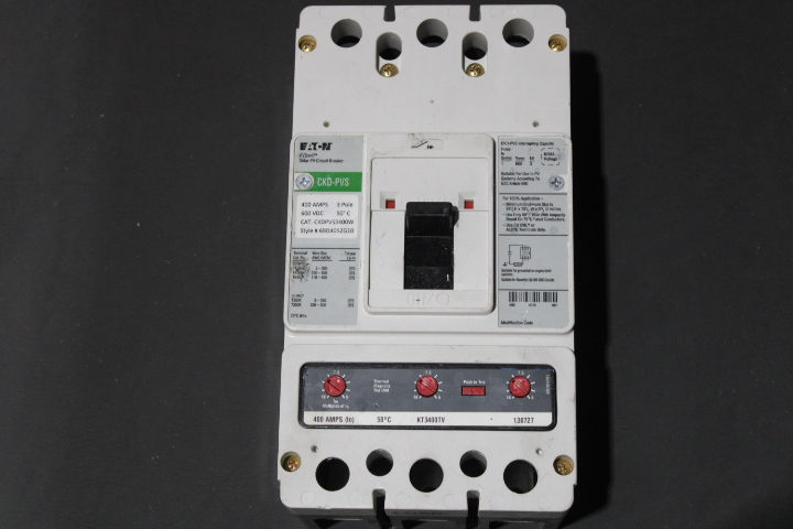 Eaton CKDPVS3400W Molded Case Breakers MCCBs (Repackaged)