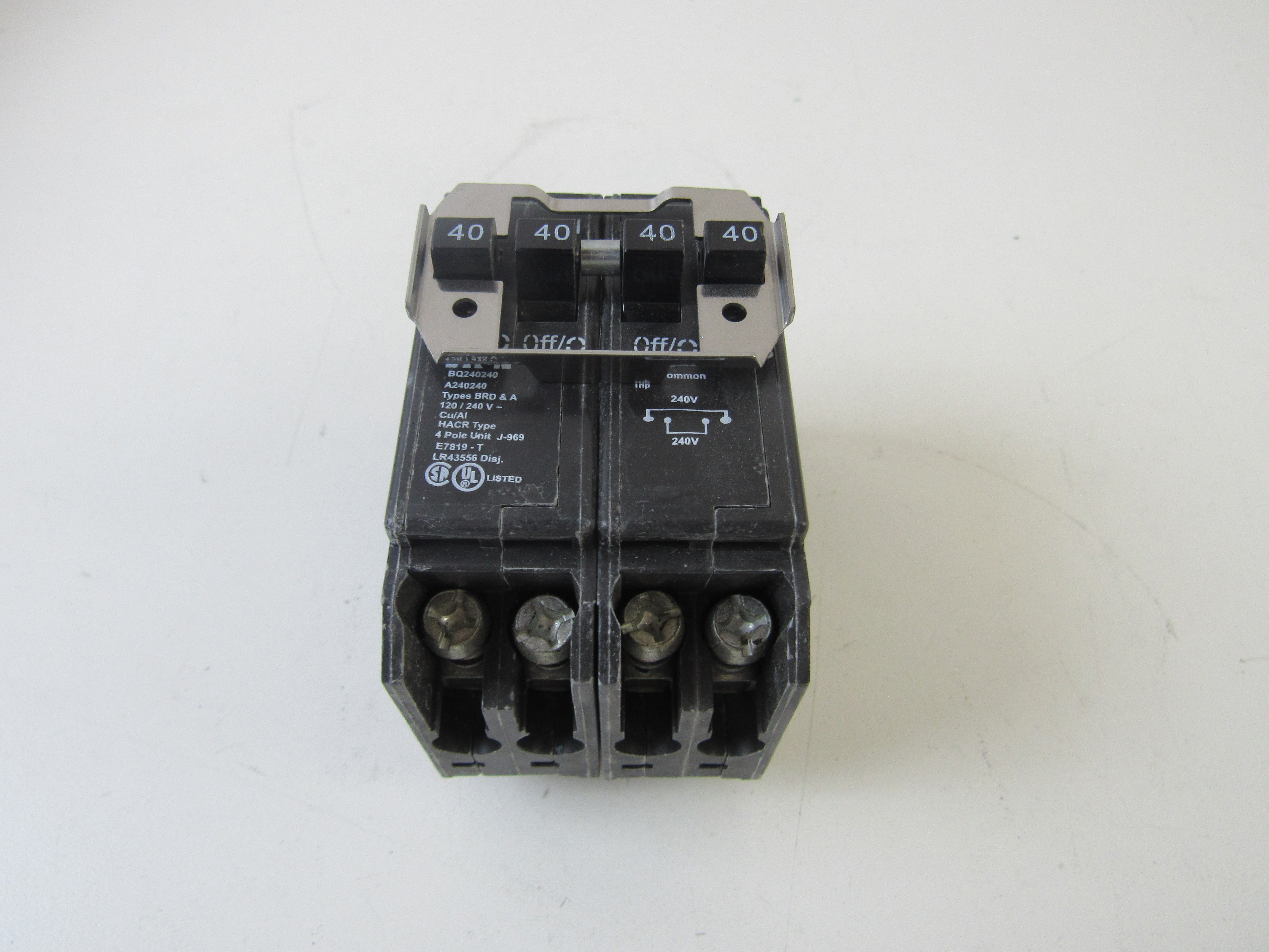 Eaton BQ240240 Circuit Breaker
