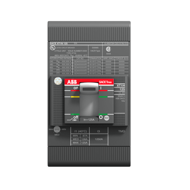 ABB XT1HU3030AFF000XXX Molded Case Breakers (MCCBs)