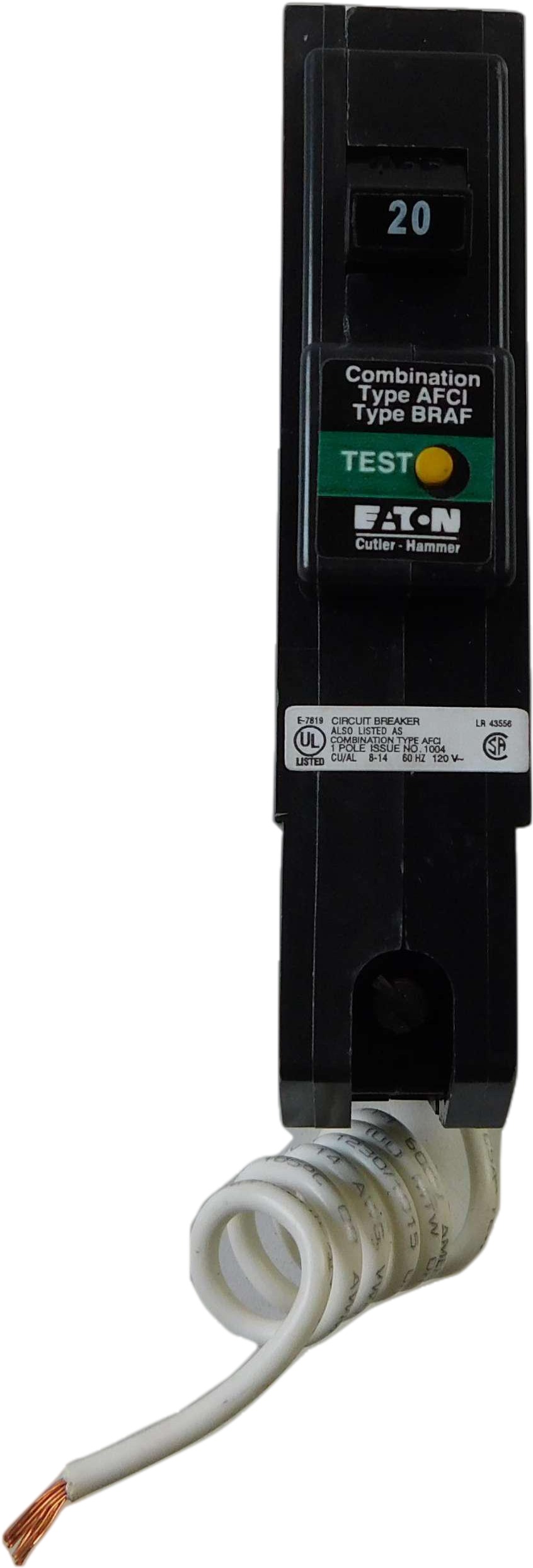 Eaton BR120CAF Miniature Circuit Breakers MCBs (Repackaged)