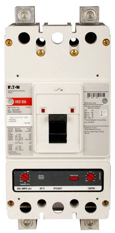 Eaton KDC2400F Molded Case Breakers (MCCBs)