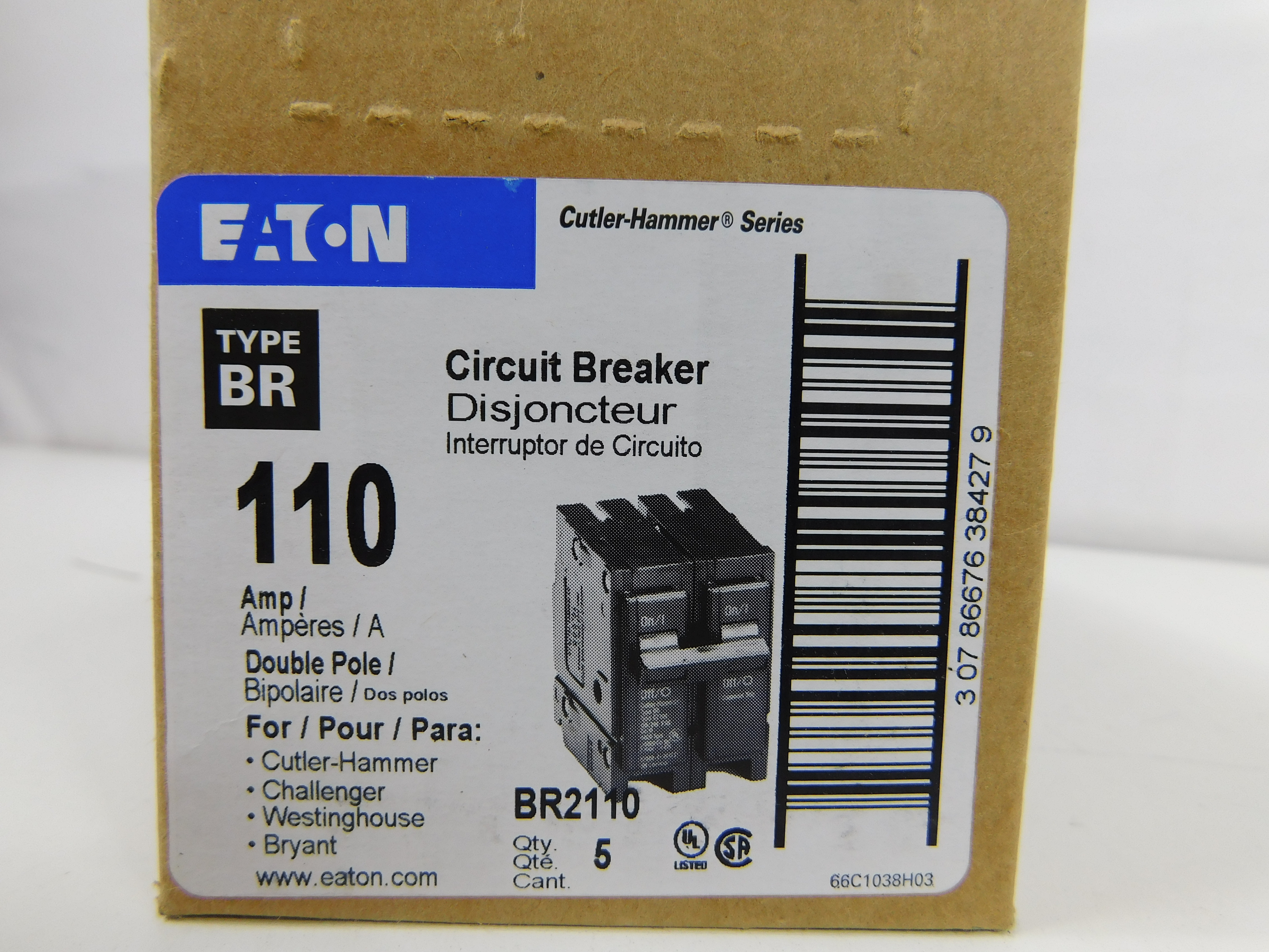 Eaton BR2110 Circuit Breaker