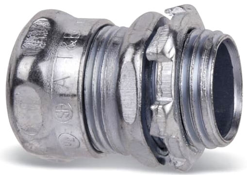 Thomas & Betts 5521-TB EMT Conduit Straight Connector (Repackaged)