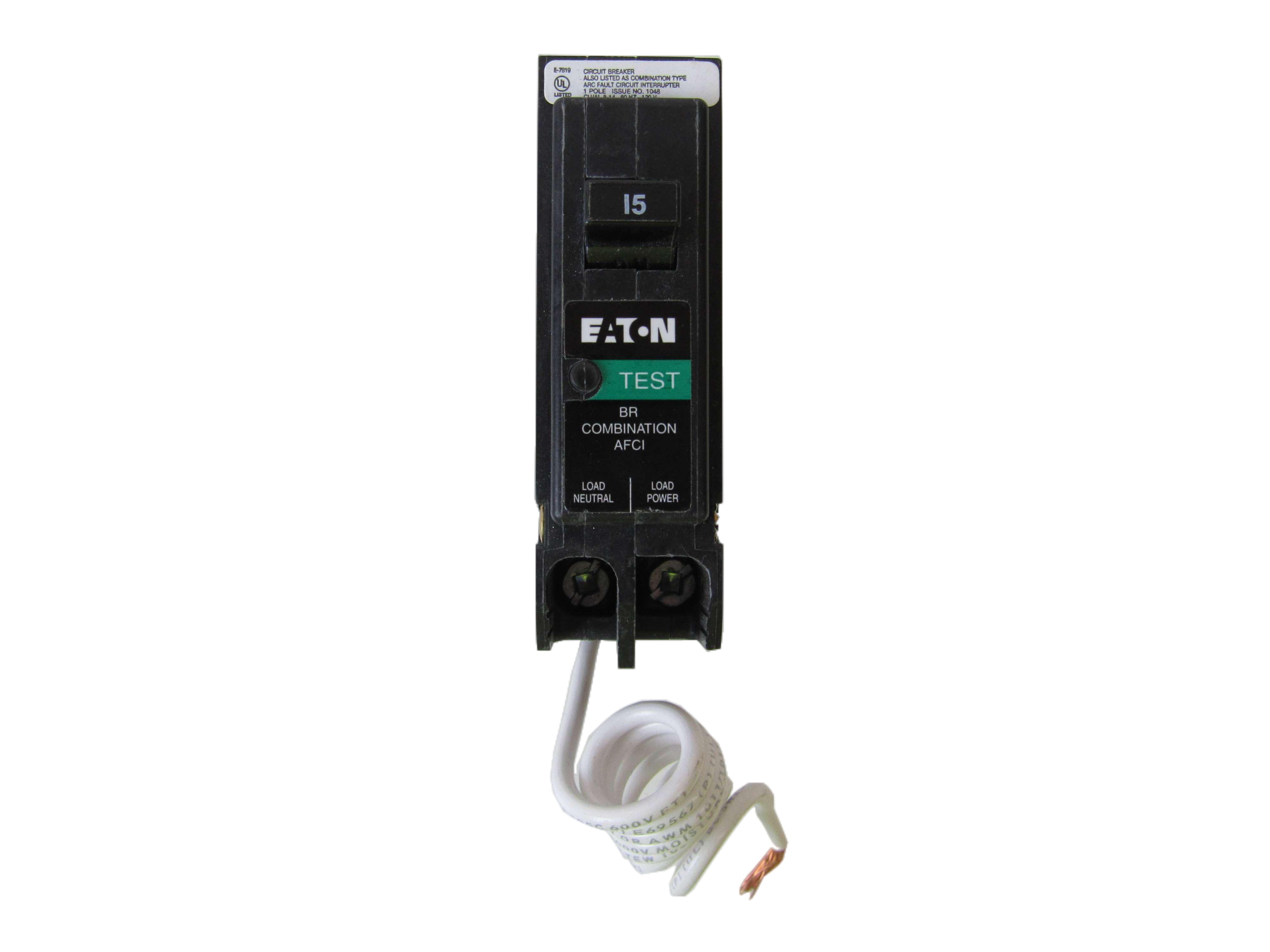 Eaton BRN115AF AFCI Circuit Breaker (Repackaged)