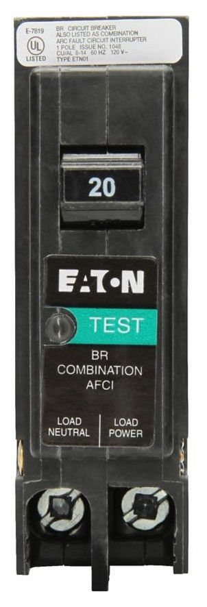 Eaton BRP115AF Arc Fault Combination Circuit Breaker