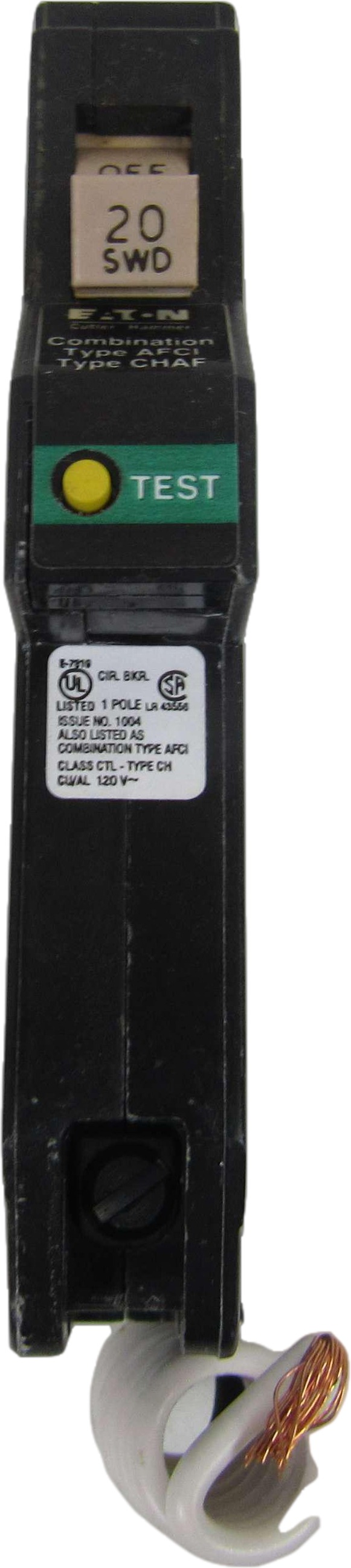 Eaton CH120CAFA Miniature Circuit Breakers MCBs