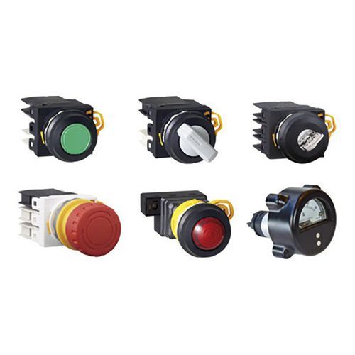 Relays, Push Buttons, Pilot Light, Selector Switch