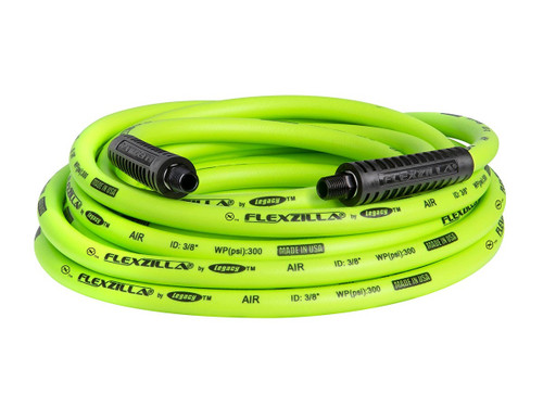 Flexzilla Heavy Duty, Lightweight Air Hose, 3/8″ x 25′,HFZ3825YW2
