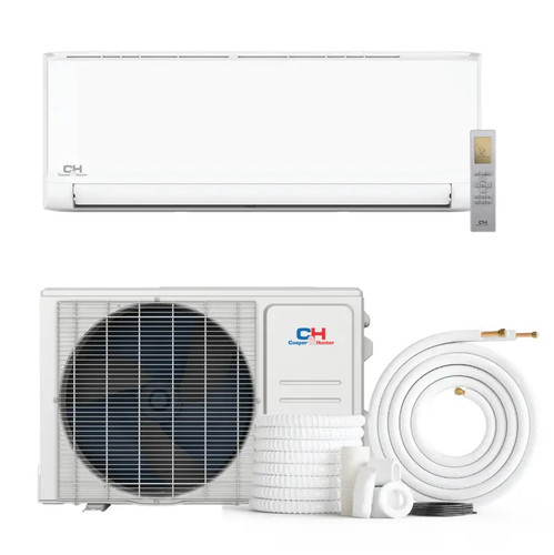 Cooper & Hunter 9,000 BTU 115V Ductless Mini Split AC Wall Mounted Olivia Series Heat Pump