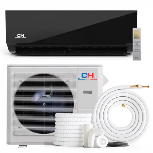 Cooper & Hunter 24,000 BTU 230V Ductless Mini Split AC Wall Mounted Olivia Midnight Edition Heat Pump