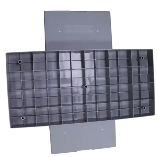 ARMBRIDGE 18"x38"x3" Ribbed Plastic Condenser Pad Shock-Absorbing, Anti-Slip Foundation for HVAC Systems and Outdoor Equipment
