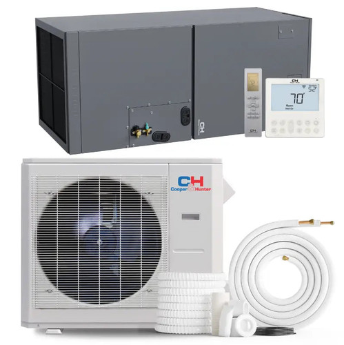 Cooper & Hunter HYPER 24,000 BTU 230V Ducted Mini Split AC Multi Positional Heat Pump
