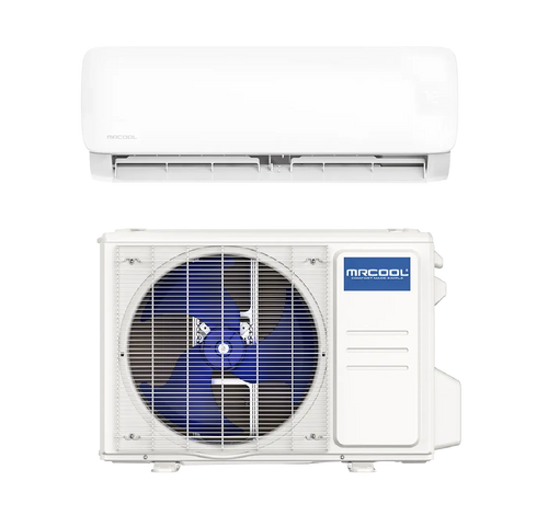 MRCOOL DIY Mini Split - EZPRO 5th Gen R454B 12,000 BTU (1 TON) 19.5 SEER2 Ductless Air Conditioner and Heat Pump with Quiet Wall Mount, Wi-Fi and includes Pre-Charged 16FT Installation Kit Complete Inverter High Wall System - EZPRO-12-HP-11516D-O