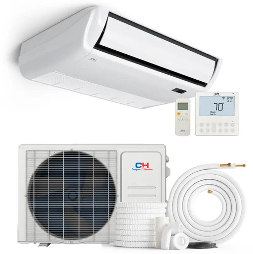 Cooper & Hunter 18,000 BTU 230V Ductless Mini Split AC Universal Floor/Ceiling Console Heat Pump