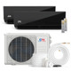 Cooper & Hunter 2 Zone 18,000 BTU OLIVIA Midnight Ductless Mini Split AC Wall Mounted 9k+12k