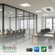 Installation Kit Bravo 30000 BTU Ductless Mini Split Ceiling Cassette Air Conditioner with R32 refrigerant 230V SEER 23.0 ...