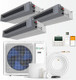 Installation Kit Bravo 36000 BTU Ductless Mini Split Concealed Duct Air Conditioner with R32 refrigerant 230V SEER 23.0 In...
