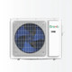 White Indoor Unit Bravo 36000 BTU Ductless Mini Split Universal Floor/Ceiling Air Conditioner with R32 refrigerant 230V SE...