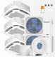 Installation Kit Bravo 42000 BTU Ductless Mini Split Ceiling Cassette Air Conditioner with R32 refrigerant 230V SEER 24.0 ...