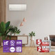 OLMO 36000 BTU Ductless Single Zone Mini Split Air Conditioner with R32 refrigerant 230V SEER 20.0 Inverter - View 8