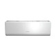 White Olmo 5-zone 42k BTU ductless mini split AC wall mount 12k 12k sleek design