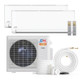 White Cooper & Hunter 19000 BTU Ductless Mini Split Air Conditioner with R410A refrigerant 230V SEER 21.5 Inverter