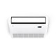 Sleek white Cooper & Hunter universal floor ceiling AC with black accents