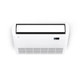 Sleek white Cooper & Hunter universal floor ceiling AC with black accents