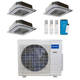 MRCOOL Olympus 4th Generation 3-Zone Ductless Mini Split AC & Heat Pump 27000 BTU (12K+12K+12K), Ceiling Cassette Units, 230V