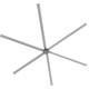 MRCOOL CoolBlade Industrial HVLS 24 Foot Diameter Commercial Fan  | MCFAN24XBGR