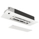 MRCOOL DIY 5th Gen Hyper Heat 18K BTU Single Zone Ceiling Cassette Mini Split System 230V, with 25FT Pre-charged  Installation Kit, DIYHH-18-HP-CS-230D25-O