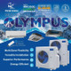 MRCOOL Olympus 4th Generation 4-Zone Ducted Mini Split AC & Heat Pump 48000 BTU (9K+12K+12K+24K), Slim Duct Units, 230V